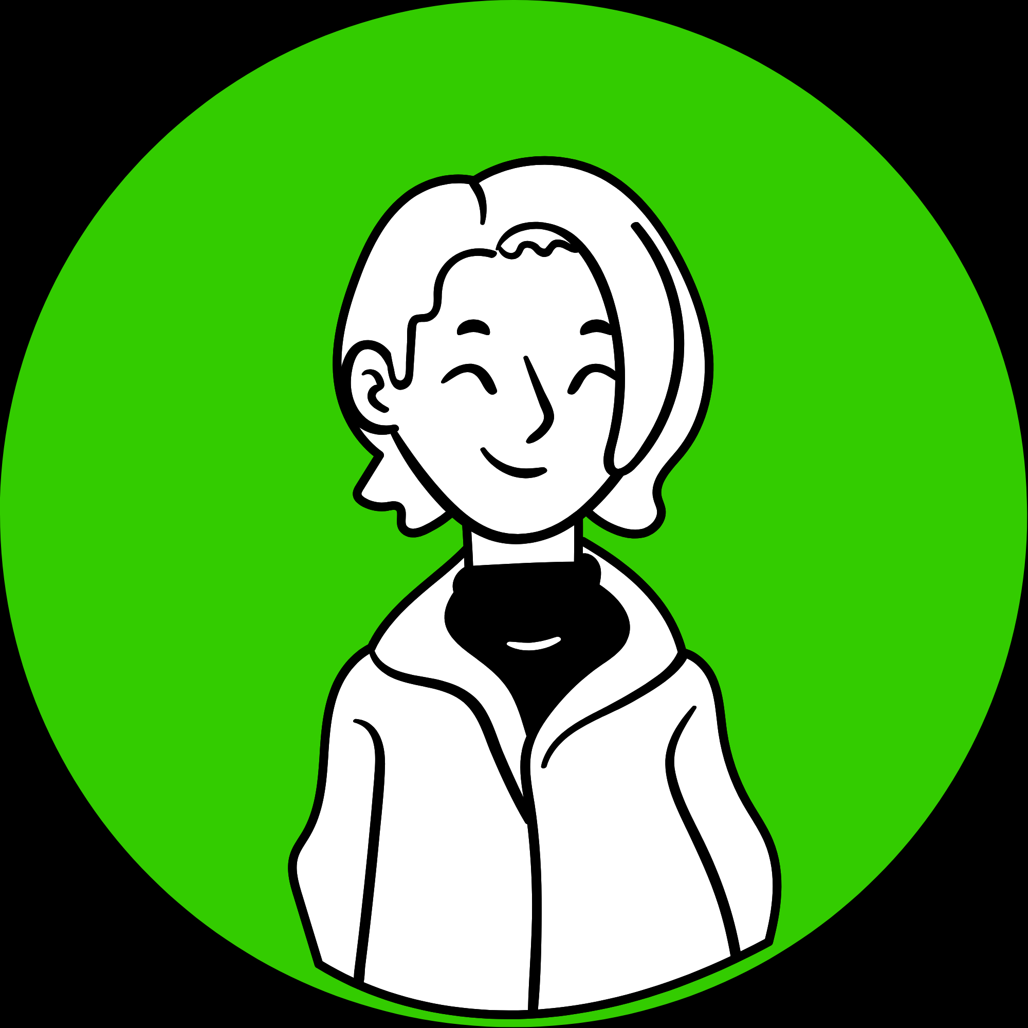 This is my Green Dot avatar, created within the ongoing process that is Green Dot.
